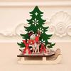 Christmas Style Decor Elk Splice Deer Xmas Ornaments Christmas Home Decor Supplies Festival Creative Kids Gift Accessories
