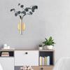 1/2pcs Metal Wall Hunging Vase Modern Creative Flower Pot Wedding Golden Decoration For Home Living Room Wall Flower Vase Rack