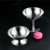 200ml Ice Cream Cup Silver Candy Cup New Fruit Snack Goblet