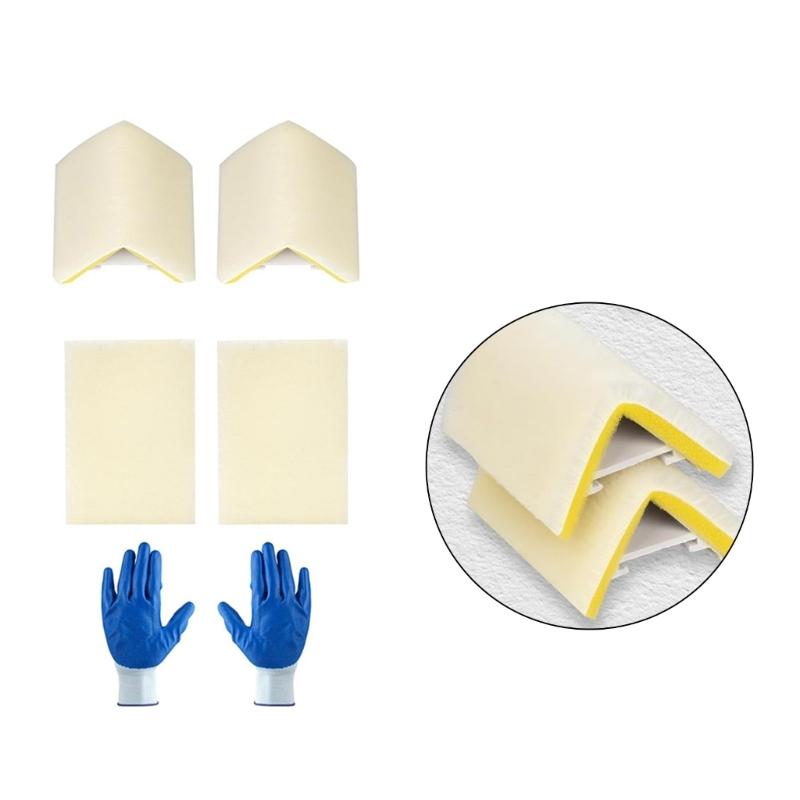 Edge Paint Brush Angles Paint Repair Tool Wall Ceiling Fence Deck Trim Paint Pad Tool Paint Edger Tool For Walls