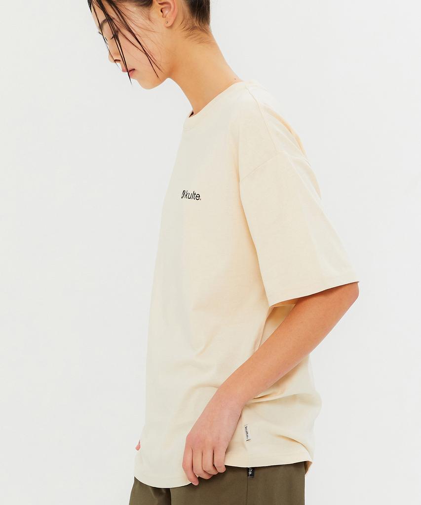 KULTE Icon Logo T-Shirt Ivory