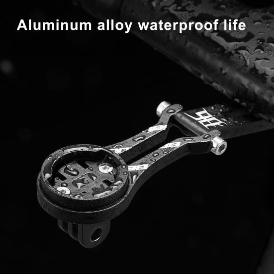 Support d'ordinateur de vélo à angle réglable, léger et robuste, en alliage d'aluminium, universel, pour guidon de vélo de route et de montagne, accessoires de cyclisme