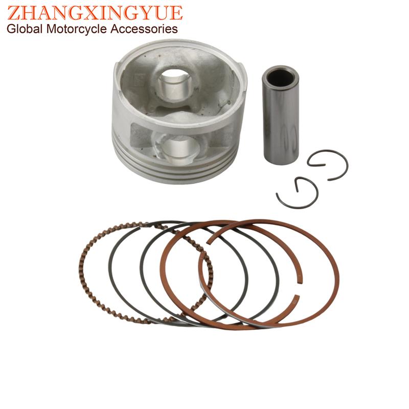 Scooter 53.5mm Piston Kit For Yamaha YP125 Majesty MBK Skyliner XN125 Teos XQ125 Maxster 125cc 5DS-11631-00 5DS1160300 4T