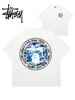 Bape X Stussy Oversized Cotton T-Shirt Graphic