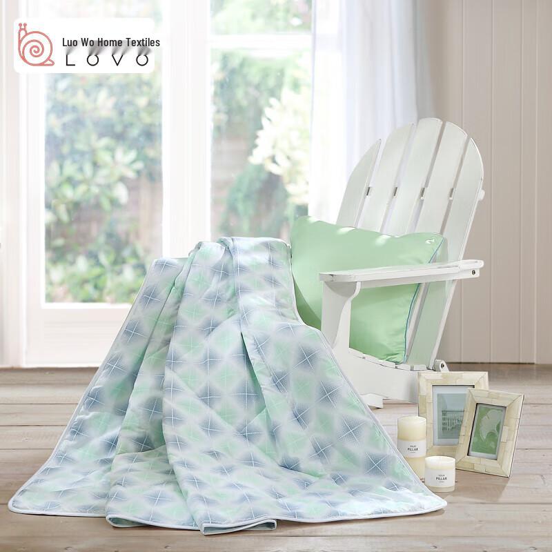 

LOVO Rhythm of Time Brushed Printed Fiber Quilt