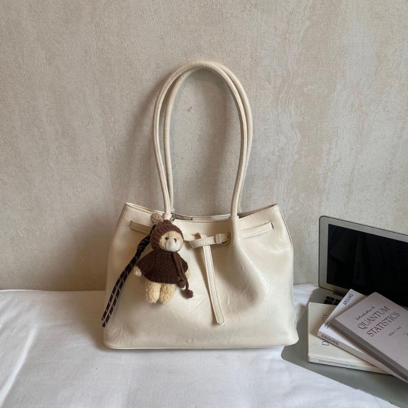 Geantă de mână tip tote - Geantă cu o singură baretă de capacitate mare - Geantă crossbody retro pentru navetă