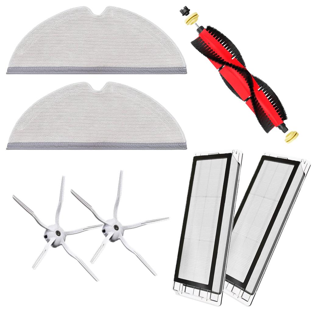 Roborock Roborock S6 MaxV S6 S6 Pure S5 Max E5 E4 Kompatibles Verbrauchsmaterial-Set Kompatibles Zubehör Wischtuch Hauptbürste Luftfilter Seitenbürste / / / /
