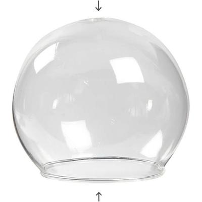 Clear Glass Ball, with a Small Hole On the Top for Hanging, Can Be Used for Home Decorations.
