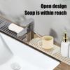 Reusable Sink Tray Anti Slip Tableware Cushion Kitchenware Sink Drain Mat  Dish Drying