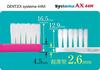 Lion Systema AX Toothbrush x 4 (44M Compact, Medium Bristles)