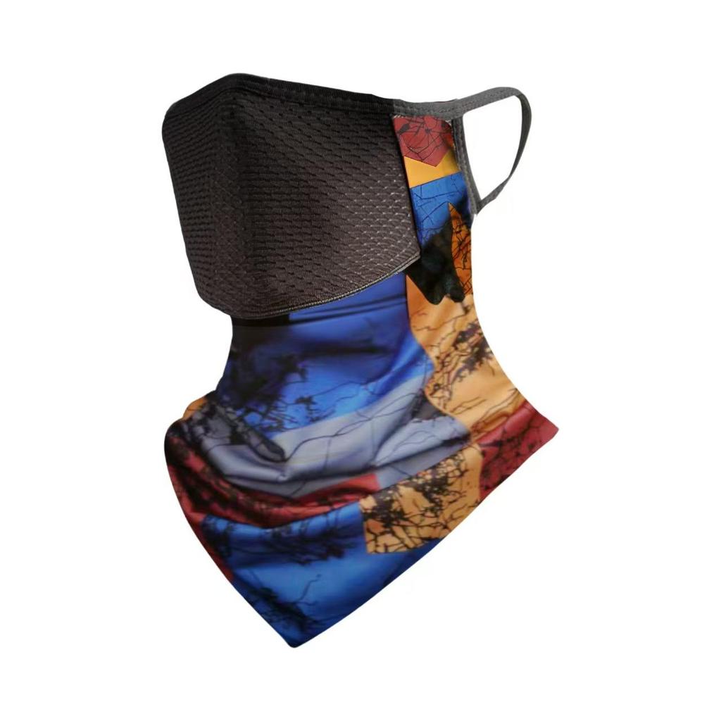 Ice Silk Cycling Headgear: Sunscreen, Windproof, Dustproof Balaclava for Outdoor Sports