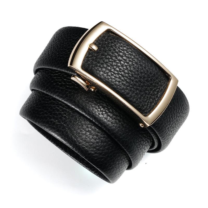 New Gift-Giving Men'S Belt Wallet Set Gift Box Automatic Buckle Belt High-End Business Lightweight Gift Box