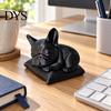 Cute Desk Ornament for Dog Lovers Sleeping French Bulldog Figurine, 3D Printed Small Statue, Personalized Art Piece Sculpture Home, Office,