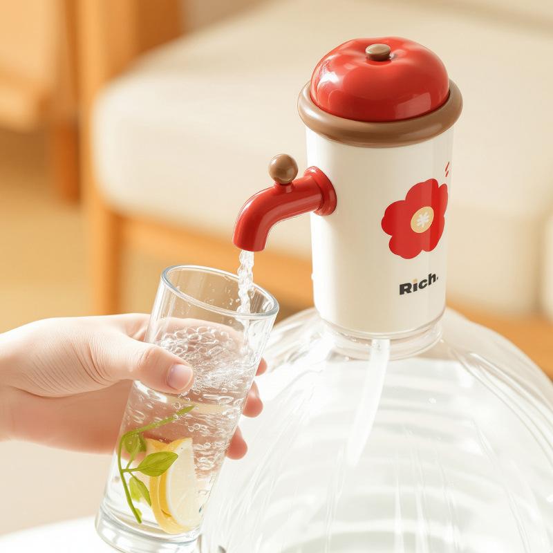 Universal Electric Water Bottle Pump USB Charging Automatic Dispenser for 5 Gallon Bottles Home Outdoors