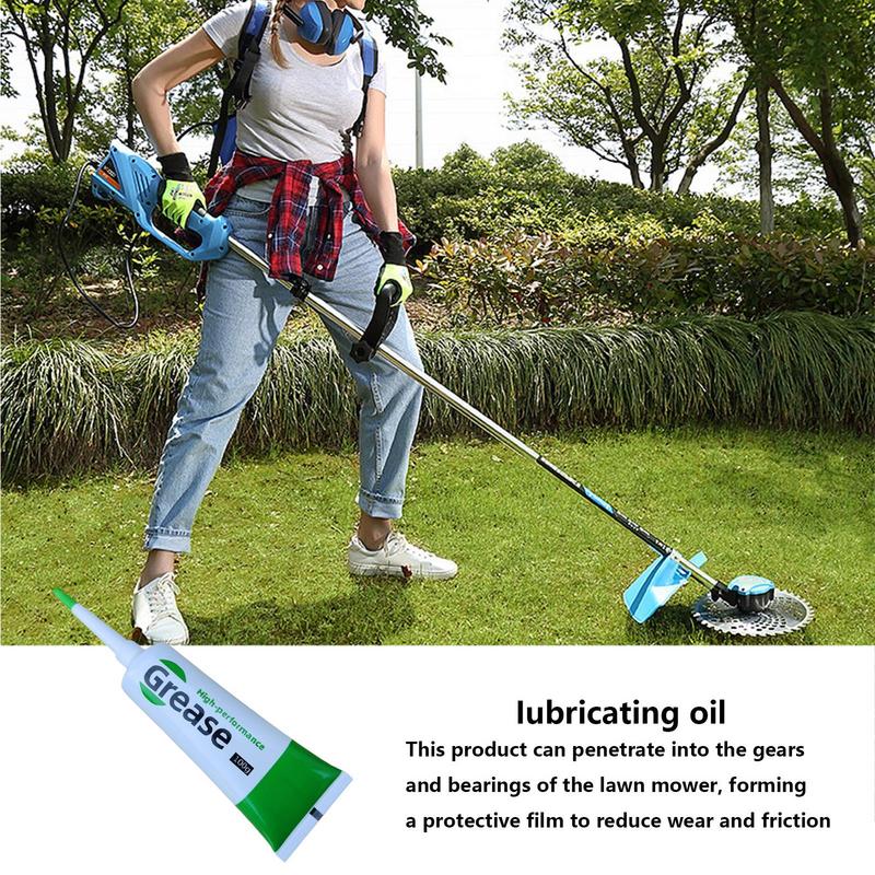 Rasentrimmer Schmiermittel 100g Getriebefett für Unkrautstecher Hochtemperaturbeständiges Fett Autoventile Schmierfett Reparaturwerkzeug