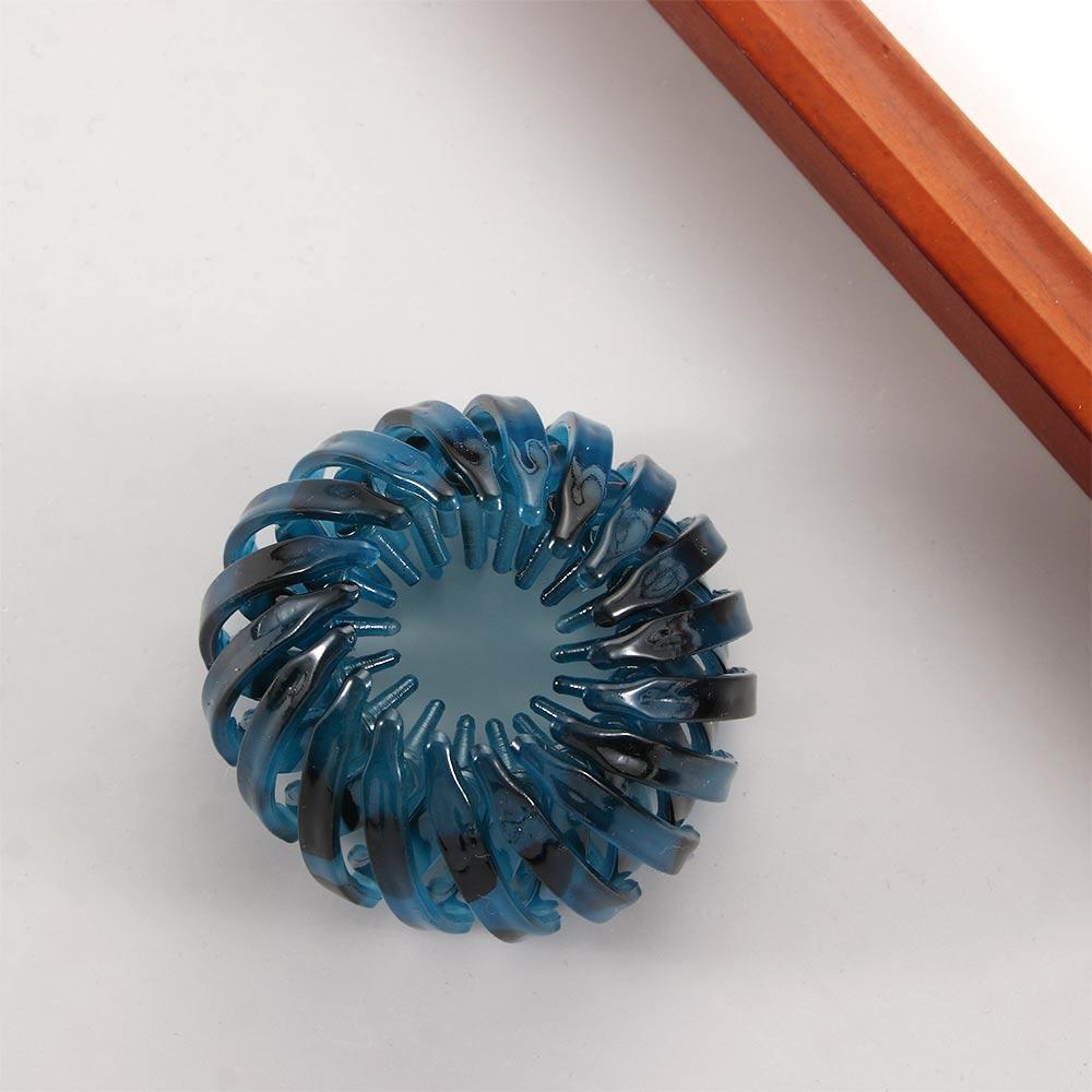 Simple Stretch Temperament Vintage Ponytail Buckle Hair Claw Hair Ring Bird's Nest Bun Maker