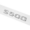 CXAFM1 ABS S500 S500L S600 S600L Trunk Rear Logo Badge Emblem Sticker For Mercedes Benz S Class W126 W140 W220 W221 W222 C217