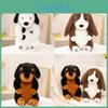 Cute Dalmatian Stuffed Animal Pillow For Girls And Home Decor With Soft Material
