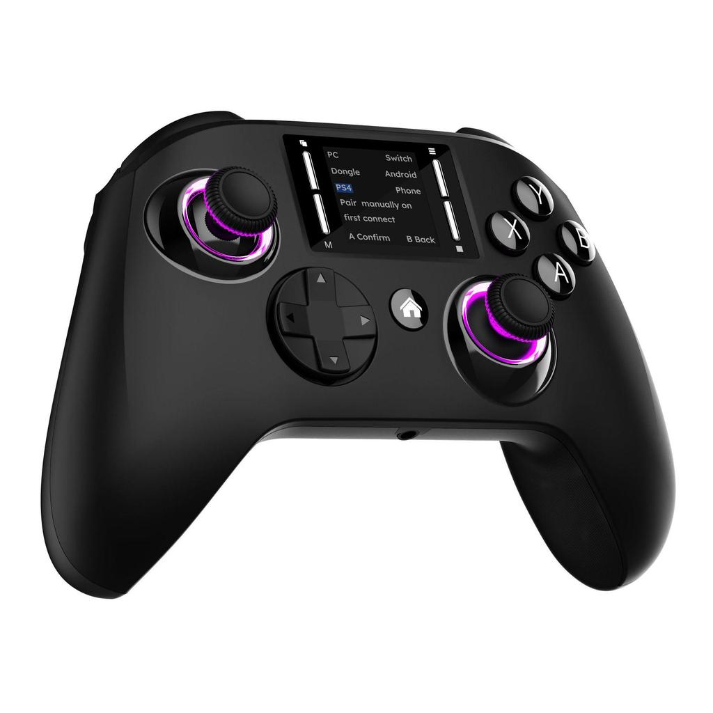 All-Round Esports Game Controller with RGB Lights, Type-C Interface, Screen Display, Full Functionality, and Smart Interaction.