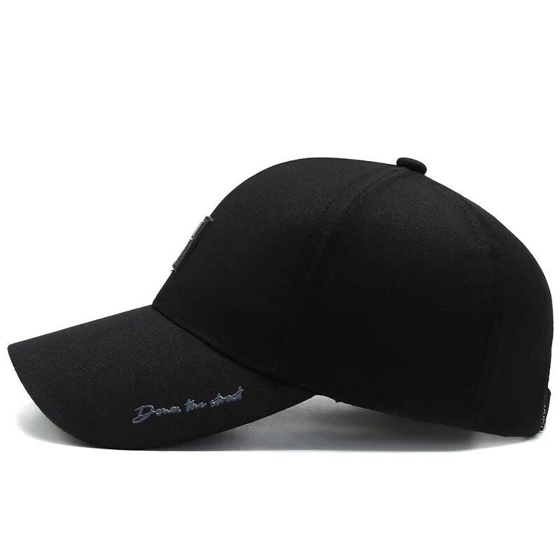 Hat Men's Spring And Autumn Caps, Middle-aged And Elderly Hats, Four Seasons Casual Sunshade, Men's Baseball Caps