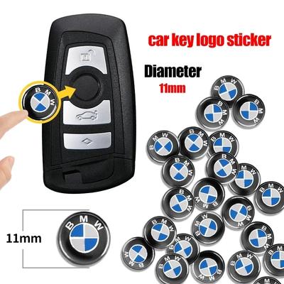 Pegatina Logo para Llave de Coche 11/14mm Pegatina Emblema para Llave de Coche Para BMW X1 X3 X5 X6 X7 Serie 1 3 5 6 7 G20 G30 G11 F15 F16 G01 G02 F48