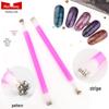 Golden Cudgel Double-Headed Nail Art Magnet for Cat Eye Gel Polish