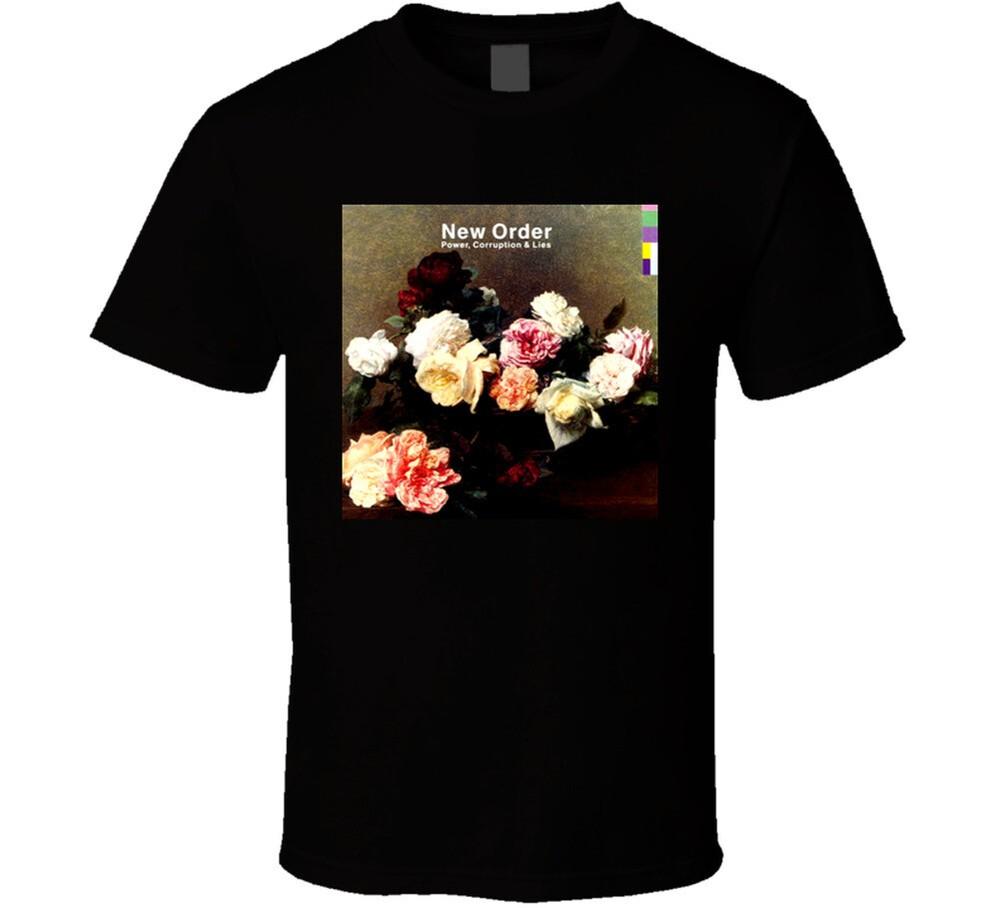 New Order Power Corruption And Lies Album T Shirt