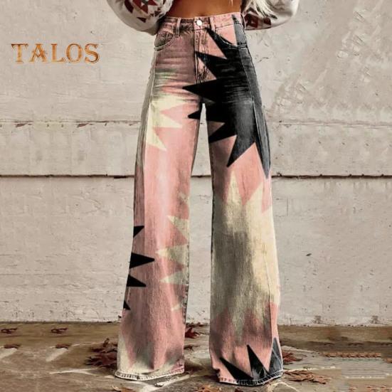 Pantalon décontracté à jambes larges pour femmes avec poches, coupe ample, fermeture éclair à boutons, tissu respirant, lavable, ne se décolore pas, pantalon droit, streetwear