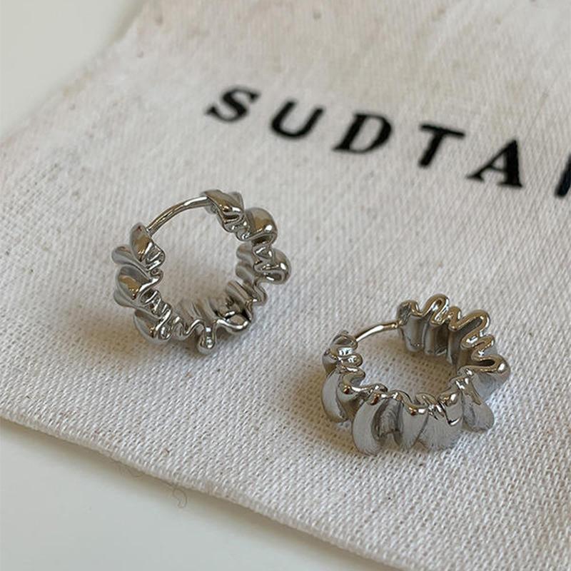 Kadın için Moda Metal Damla Küpeler Vintage Halkalı Küpe Trendi Klasik Parti Düğün Kolye Takı Hediye