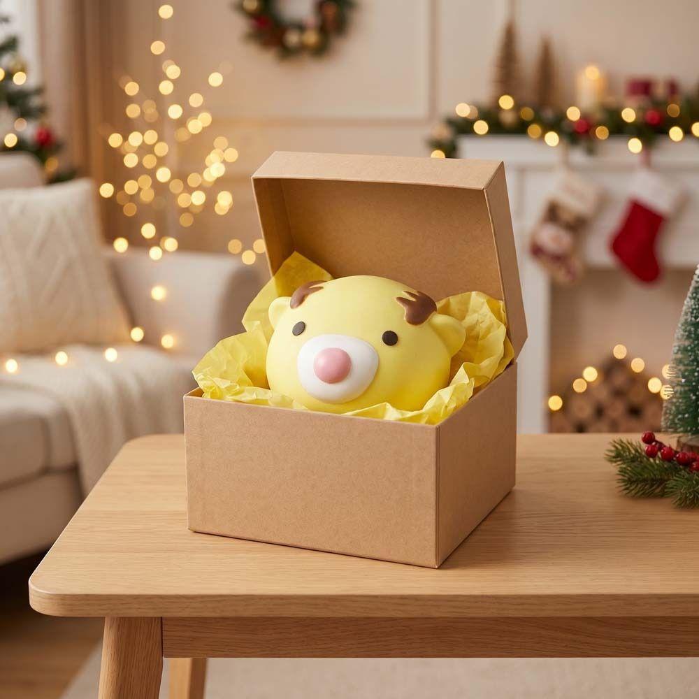 Soft Slow Rebound Deer Toy Creative Pinch Relax Toy Little Deer Bread Squishy Toy  Hand Relax