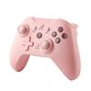 Wireless Gamepad for Android/iOS/pc/PS3/PS4 Bluetooth Game Controller 6-axis Gyro TURB Continuous Function Dual Motor Vibration(Pink)