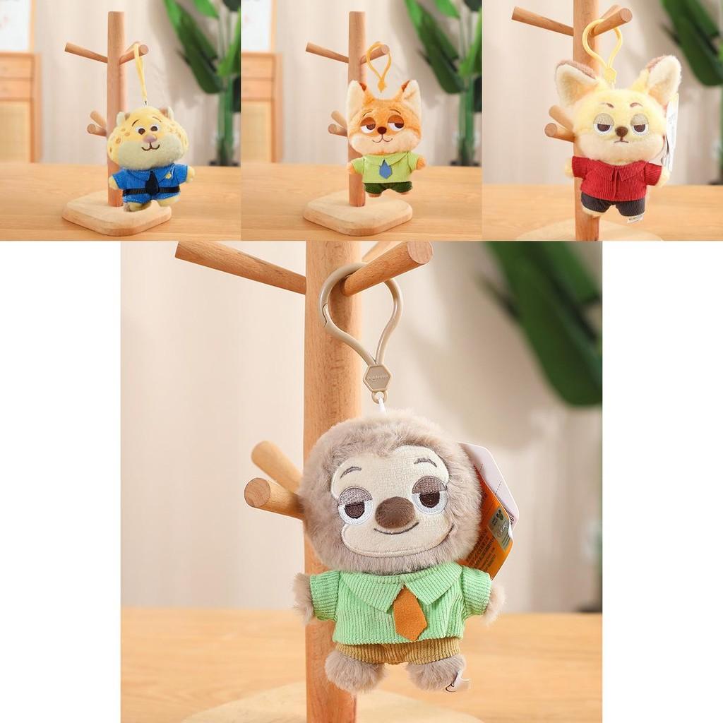 Animal Zootopia Sweet Plush Keychains Featuring Judy And Nick Perfect For Occasion Any
