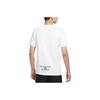 Nike large logo printed American-style short-sleeve T-shirt for men white