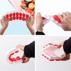 Vassoio per cubetti di ghiaccio Coperchio sigillato 14 cavità Commestibile Facile rilascio Riutilizzabile Frigorifero fai da te Stampo per cubetti di ghiaccio in silicone Forniture da cucina