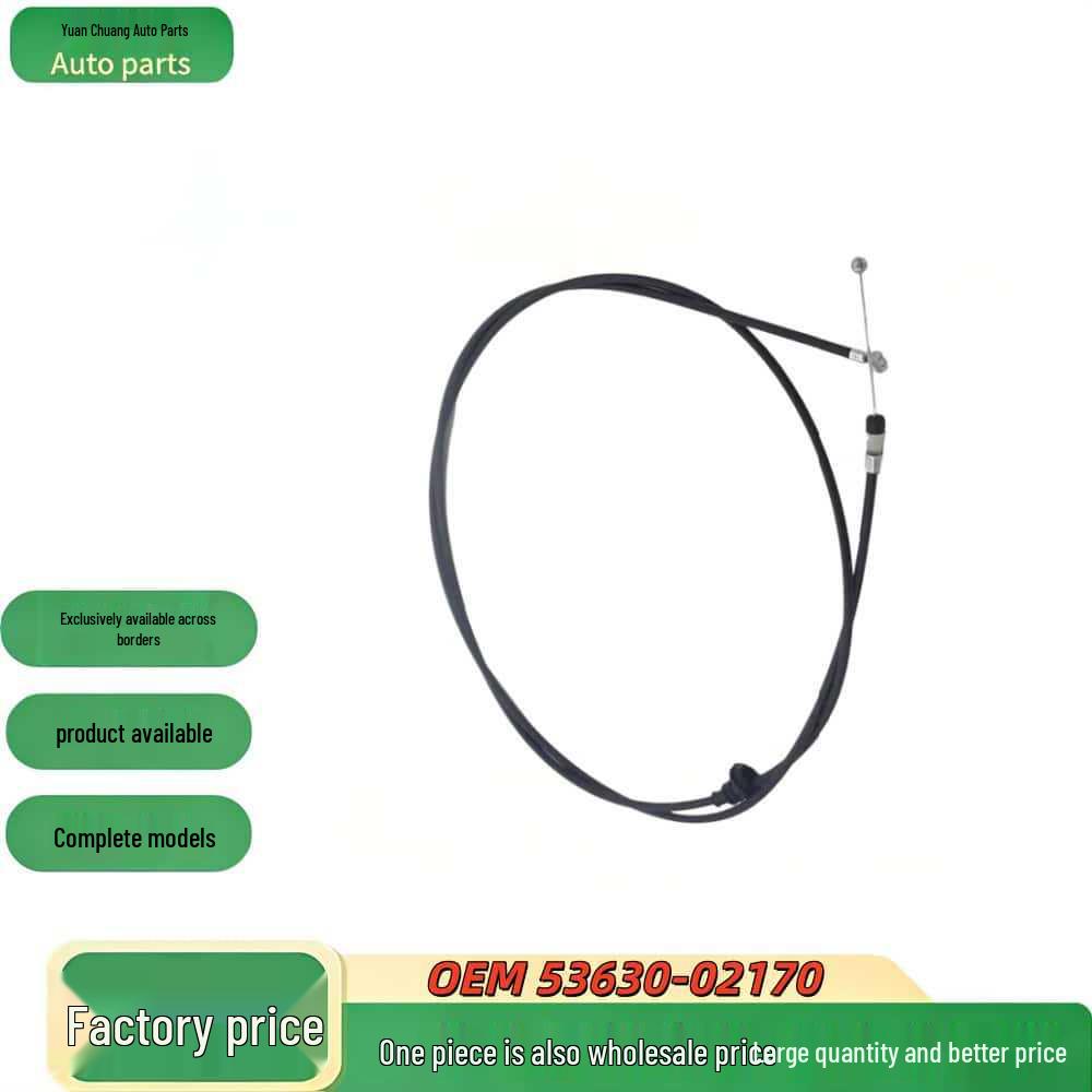Corolla Hood Release Cable - Model 53630-02170 - High Quality