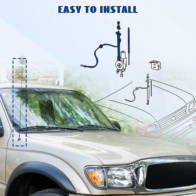 1PC Car AM/FM Radio Antenna Assy with Holder Fit for Toyota Tacoma 1995-2004 86300-04050,8630004050