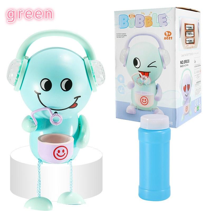 Dětská hračková hra elektrický bublinkový stroj na vyjádření automatický světelný elektrický bublinkový stroj