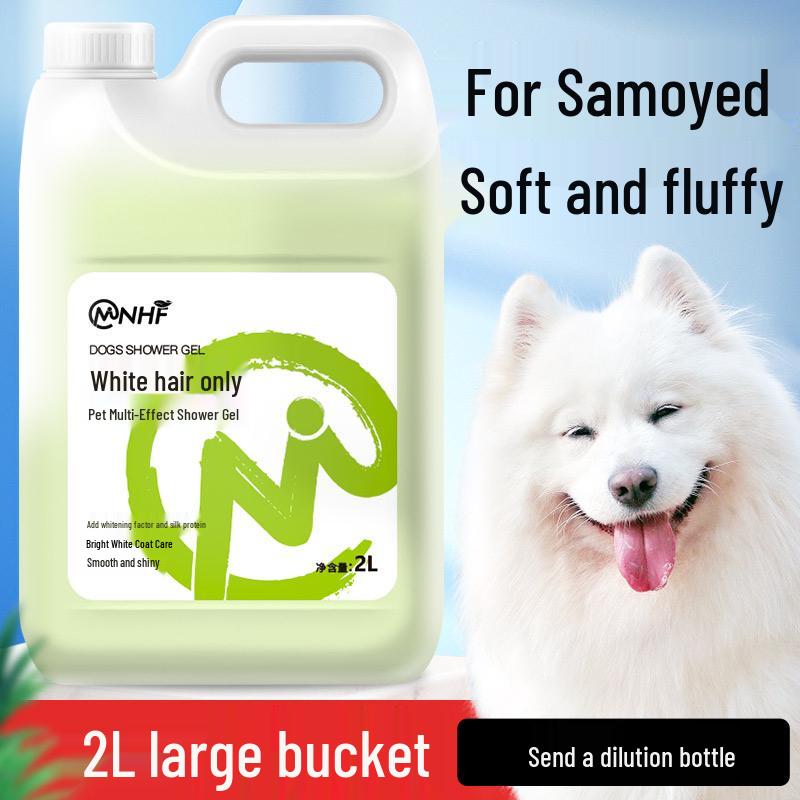 Pomeranian & Samoyed Whitening Shampoo for White Dogs
