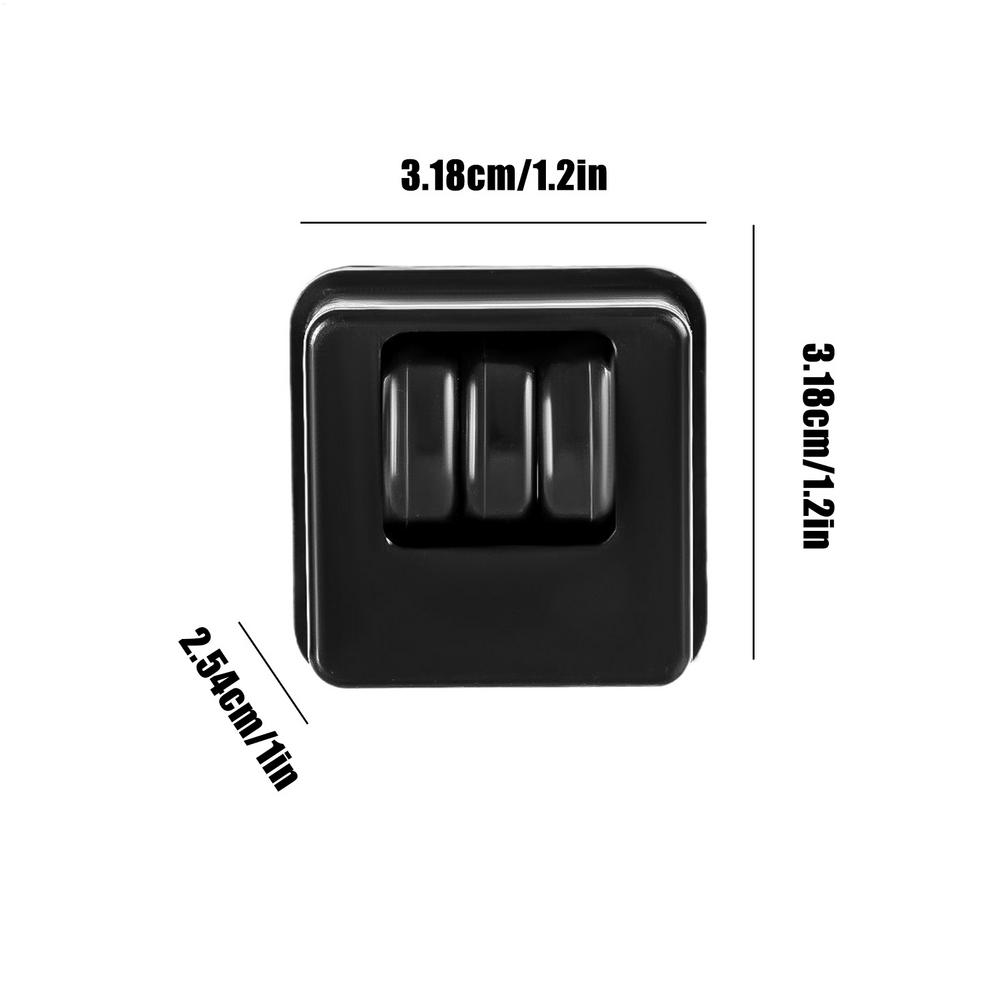 

Furniture Wheels 4 Pieces Noise-Reducing 360-Degrees Roller Furniture Caster Wheels For Workplace Home Kitchen Indoor Bedroom чорний