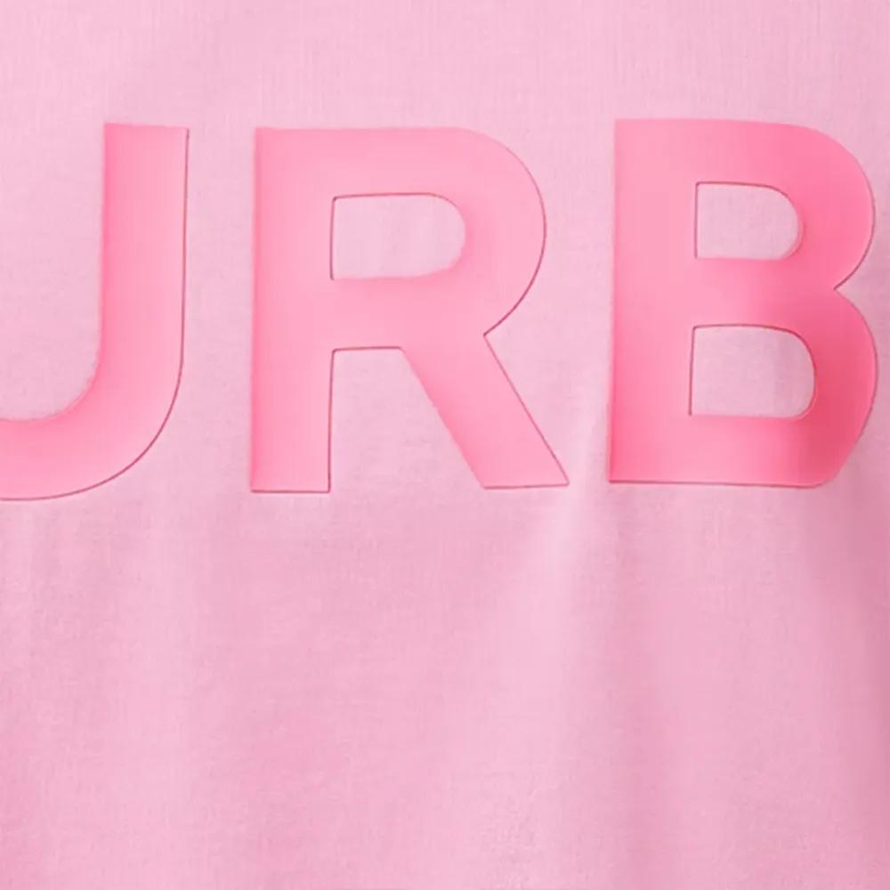 Burberry T Shirt Women's Geranium Pink (Unisex) T-Shirts 80546511