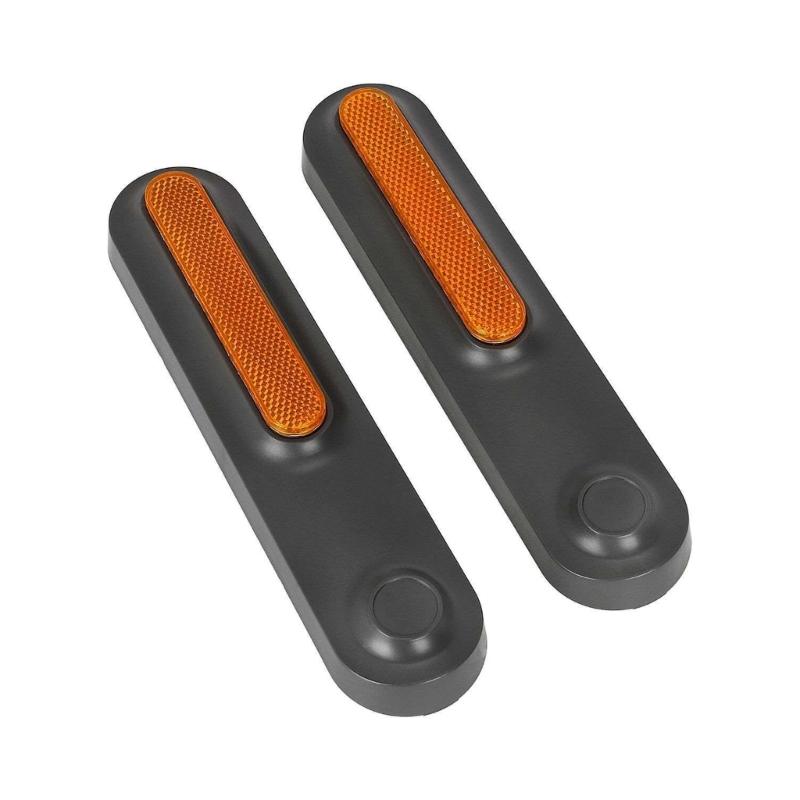 Светоотражающая боковая крышка заднего колеса самоката Светоотражающие полосы на боковой стороне электросамоката Защитный чехол для колеса самоката 1