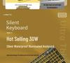 Langtu Silent Wired Mechanical Keyboard and Mouse Set for Office Use - Men & Women