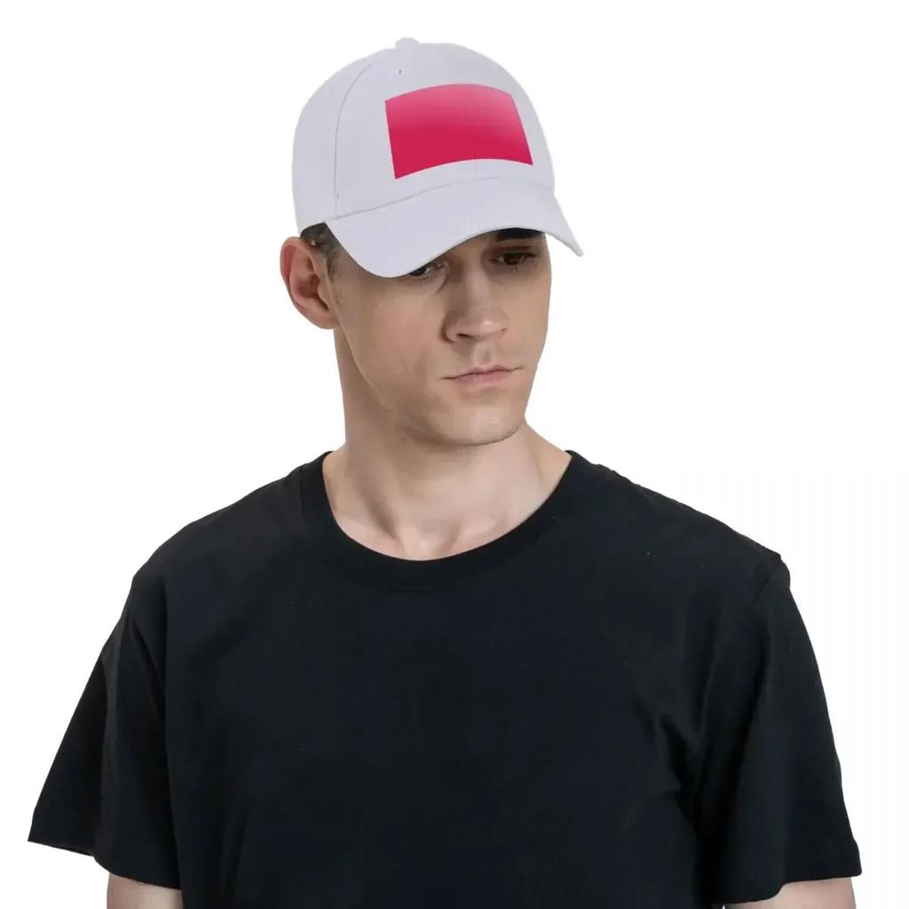Viva Magenta 2023 Color of the Year and Magenta Pink Ombre Gradient Baseball Cap Fishing cap Mens Hats Women's
