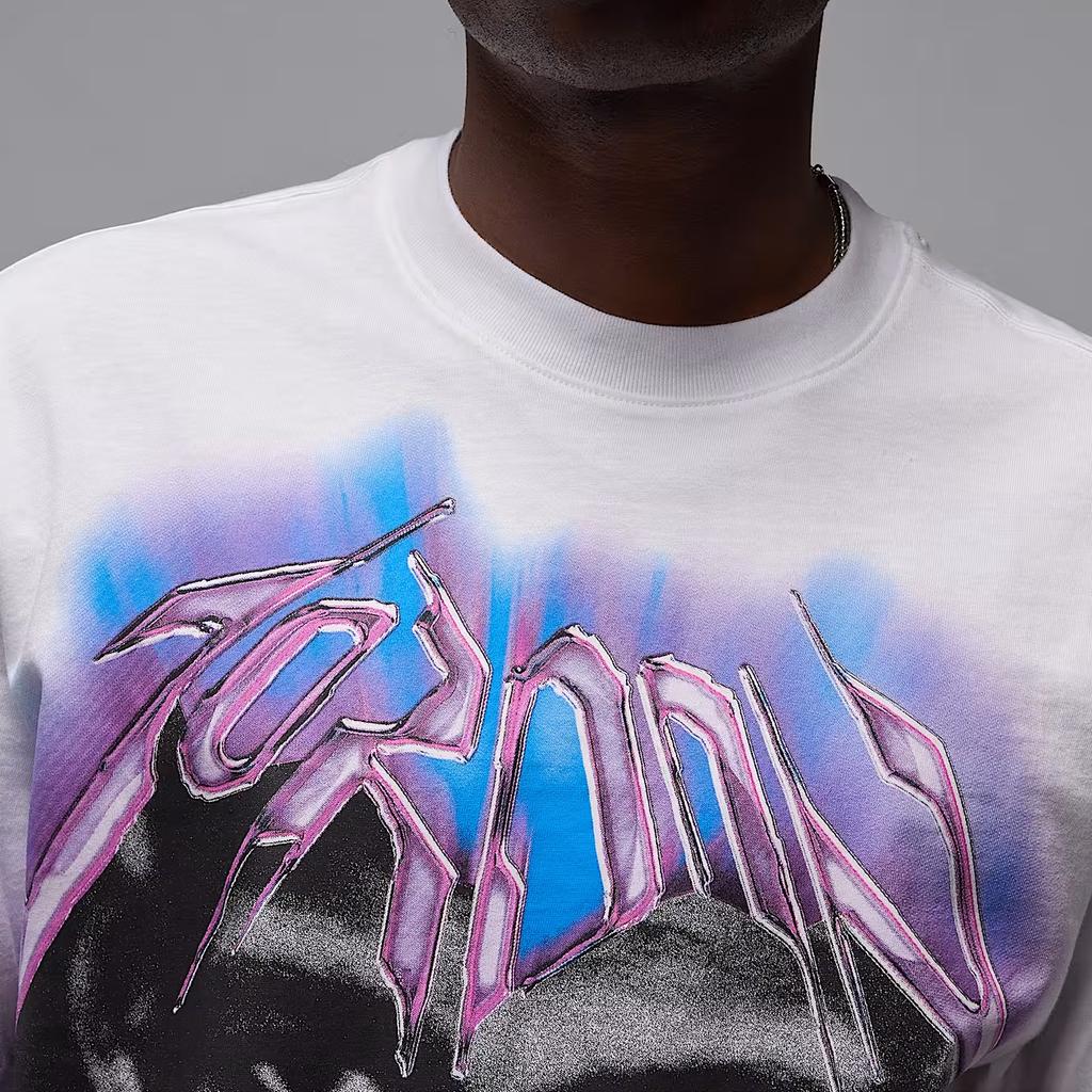 Jordan Comfortable Versatile Fashion Trendy Short Sleeve T-Shirt Men Tops White HJ2395-100