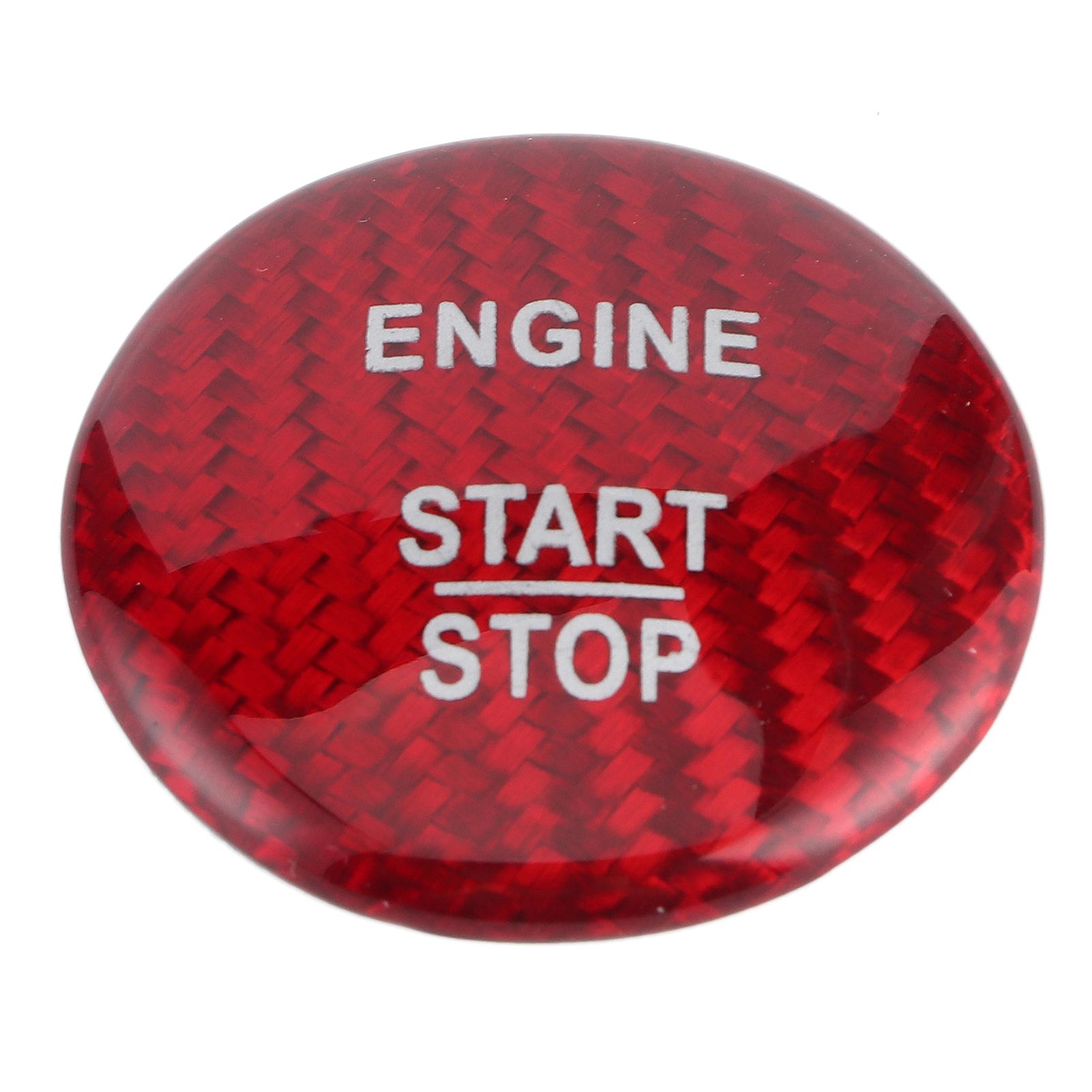 Carbon   Engine Start Stop Button Cover Trim Fit for   B C E S CLA   Class