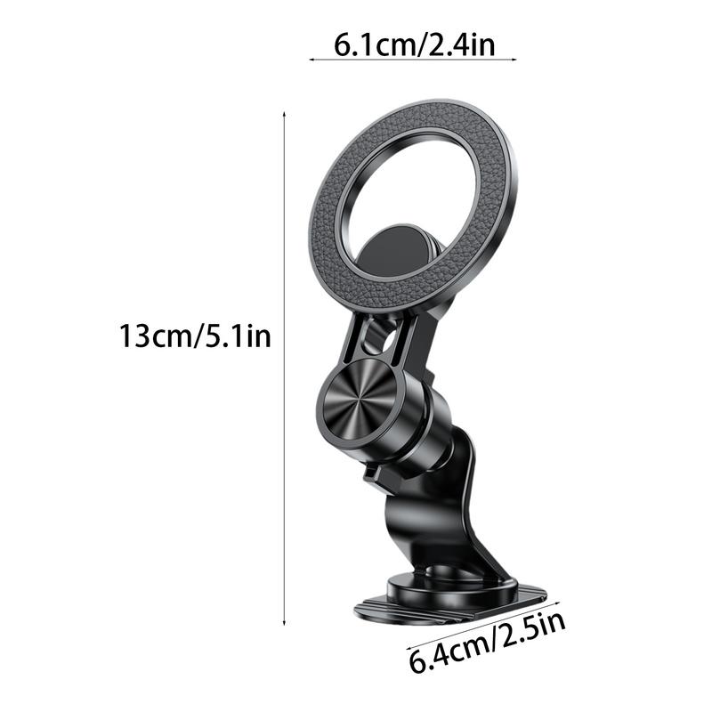 Magnetische Handyhalterung 360-Grad Verstellbarer Mobilständer Autohalterung für Fahrzeug SUV LKW Traktor Anhänger Automobil