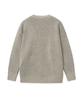 STANDARDERROR 87-Stan191 Art Lettering Oversized Jacquard Knit Gray