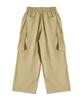 NODU Cargo Tuck Drawstring Wide-Leg Pants [Beige]