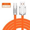 120W 6A Super Fast Charge PD Type C Liquid Silicone Cable 1 Meter Usb Cable USB To USB C Charger Cable For Samsung Xiaomi Huawei