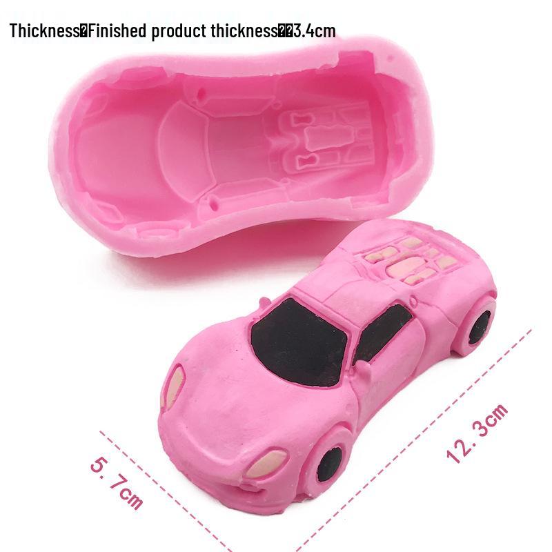Car Silicone Mold for Baking, Cake Decoration, Jelly & Pudding